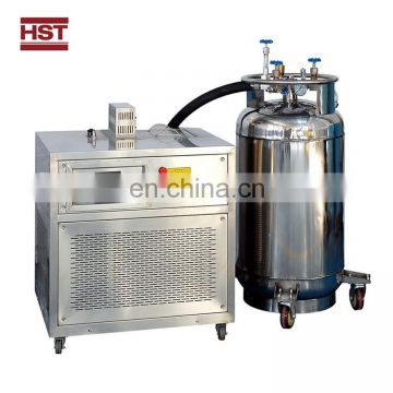 Liquid Nitrogen 196 Low Temperature Charpy Impact Test Cooling Chamber Price