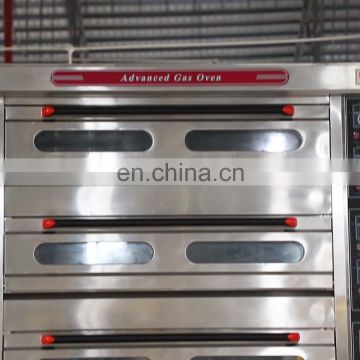 Bread baking Machine Oven Gas Oven /bakery oven prices popular series for Europe and United States