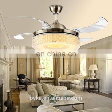 Invisible Modern Minimalist LED Ceiling Fan Light Fan Lights Living Room Bedroom Home Brand photo-2