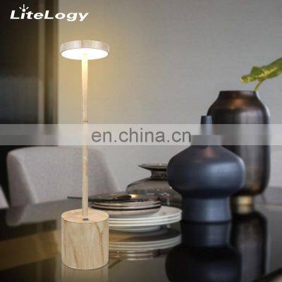 Usb Rechargeable Cordless Luxury Marble Table Lamps photo-5