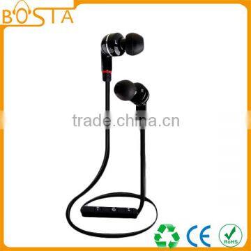 Powerful Anti-fall wireless sport stereo ultra-light weight bluetooth earpiece