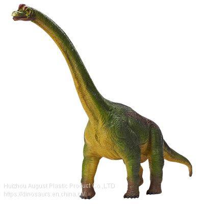 Educational Eco-Friendly PVC Simulation Model Brachiosaurus Mini Wild Animals Toy Set For Kids