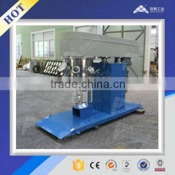 Vertical planetary mixing machine for putty making