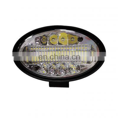 Universal waterproof motor lighting 8 LED 36w driving fog spot light oval motorcycle spotlights led