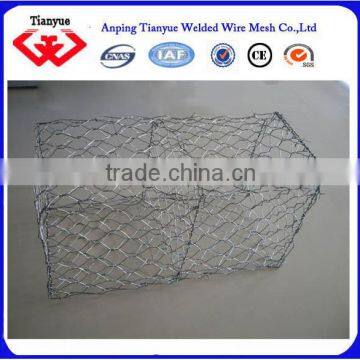 PVC Coated Galvanized Hexagonal 1X1X1 Gabion Mesh Box photo-3