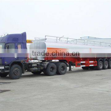 3 axles 40000liters fuel tanker trailer