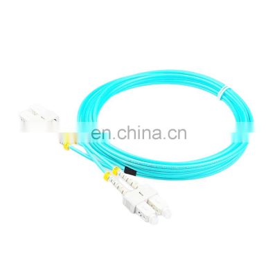 sc-fc 3m pulling eye spiral armored fiber optic patch cord making machine product line 20mm duplex om3 fiber patch cord sc to fc