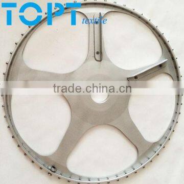 Textile machinery spare parts drive wheel for MULLER III