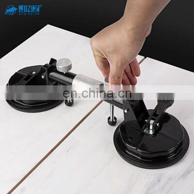 Aluminum Alloy Handle Double Head Adjustable Glass Vacuum Suction Cup Ceramic Tile Lifter photo-5