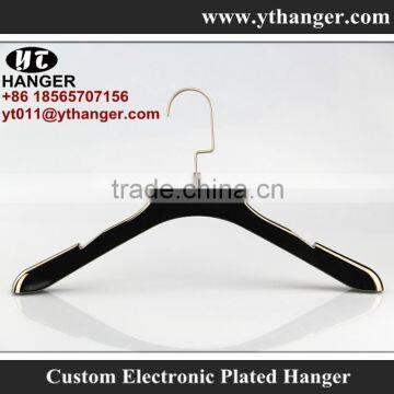 IMY-368 Gun Black Plating Women Hangers for Dress