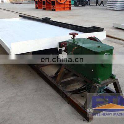 New condition gold shaking table design mining separator from China supplier