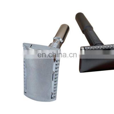 Women Best Choice Shaver Rose Gold Brass Metal Handle Single Blade Safety Shaving Razor photo-5