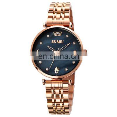 Custom Private Label Wrist Watches Women Quartz Wristwatch Stainless Steel Watch