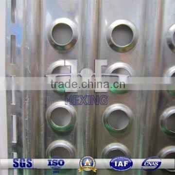 convex round hole galvanized perforated metal mesh