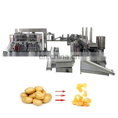 300kg/hour Potato Processing Equipment/ Frozen French Fries Production Line Equipment