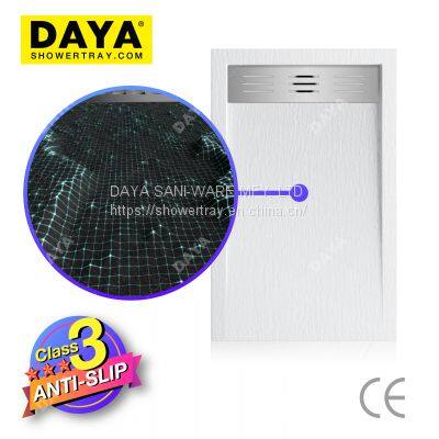 New!L-shape Resin Regular Shower Tray for Bothroom,Boat,Train and Public Mobile Toilet photo-5