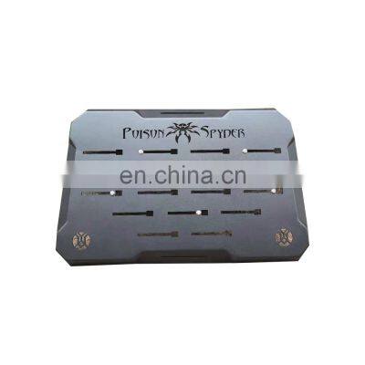 poison spider Aluminum Alloy Fence Brackets Side Window Armor Protective Cover For Wrangler JL