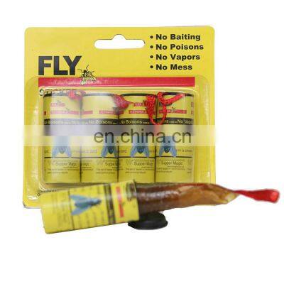 Latest Hot Selling 4 Rolls Sticky Pest Control Catch Flies Flying Glue Trap Ribbon