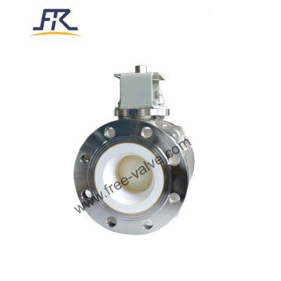 Flanged End Ceramic Ball Valve