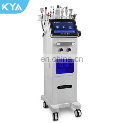 BIO Ion Pore Shrinking Hydro Water Jet Aqua Beauty Salon Device 10 In 1 Skin Rejuvenation Eyes Care Hyperbaric Oxygen Machine