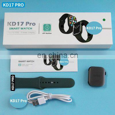 Kd17pro Smartwatch Series 7 45mm Wireless Charging Sports Bracelet 1.75 Inch Full Touch Screen Kd17 Pro Smart Watch photo-5