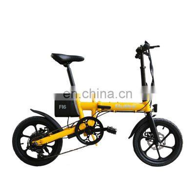 OEM 16inch 36v 250W 32KM/H speed electric city bike fat tire road bike