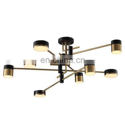 New LED Ceiling Lights Nordic Fashion Romantic Chandelier Living Room Bedroom Surface Mount Pendant Light