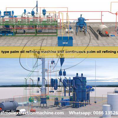 Batch Type Palm Oil Palm Kernel Oil Refining Machine for Purify Crude Palm Oil photo-2