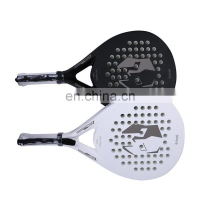 high quality customized light weight carbon fiberglass paddle tennis bat