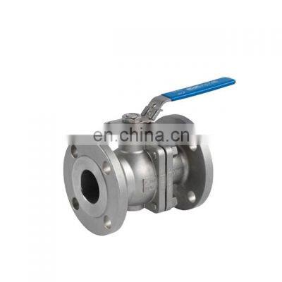 Hydraulic Regulator Long Handle Ball Valve Manual Connection Flange Ball Valve