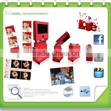 Funny Photo Cool Clap Portable Booth Kiosk Design photo-2