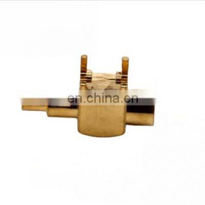 High quality MCX male crimp  rf coaxial connector for RG-174, RG-316