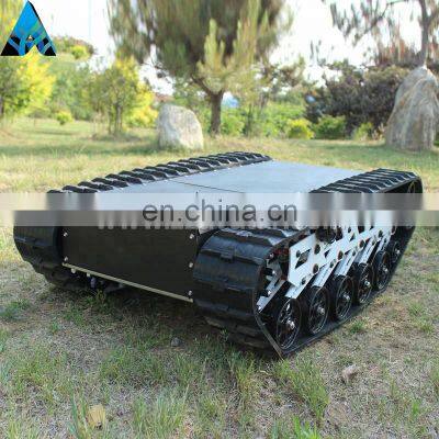 Industrial Smart Off-road Rubber Tracked Robot Chassis for sale