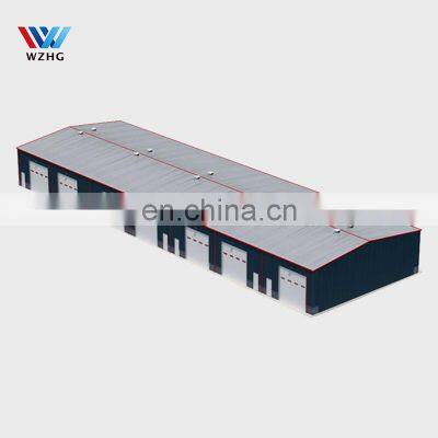 Low cost prefab customized construction prefabricated steel structure warehouse plans