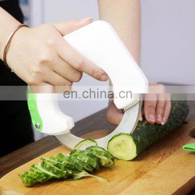 Multi-purpose Kitchen Gadget Stainless steel Rolling Knife for Food, Kitchen Stainless Steel Circular Rolling Knife