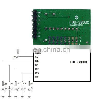 FBD-3800 Rf 4 Channel Remote Control Module 433mhz rf Module photo-3