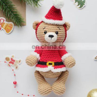 Crochet Christmas Ornaments Amigurumi Toy Handmade Stuffed Animal Baby Gift Newborn Toddler Present Cheap Wholesale photo-2