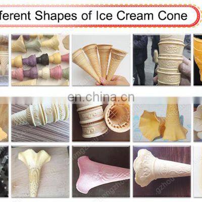 Automatic Fish Shape Wafer Ice Cream Cone Making Machine photo-2