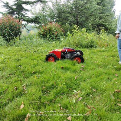 radio control lawn mower, China slope mower cost price, radio controlled slope mower for sale