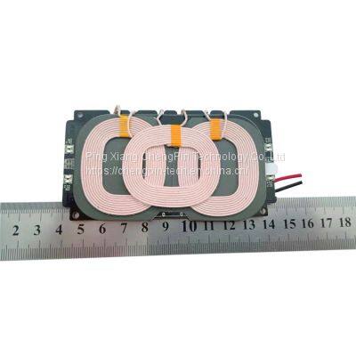 3 Coil Multi-Coil Wireless Charger Inductor Customized Size Wireless Charger Coil for Cell Phone Beauty Meter photo-2
