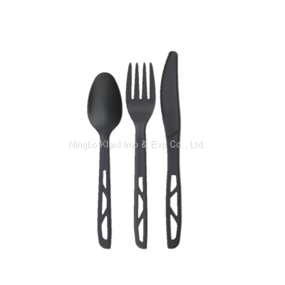 Disposable Compostable CPLA Knife / Fork /Spoon100% Biodegradable Tableware And Set (1000/Case) photo-5
