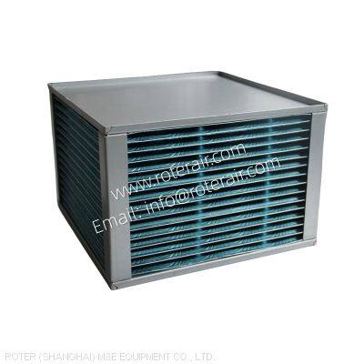 Cross flow plate sensible aluminum heat exchanger for ERV and AHU use