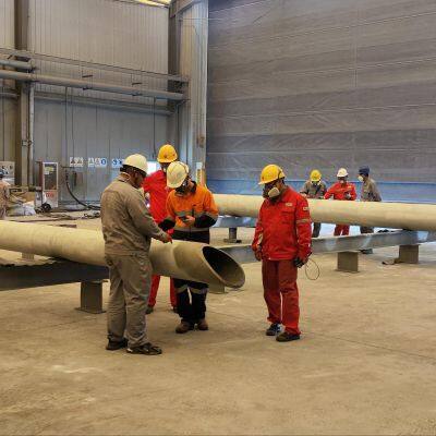 Anti Corrosion Construction of Oil Pipeline in the Oil Torch Tower of Petro Pak Oil Company photo-3