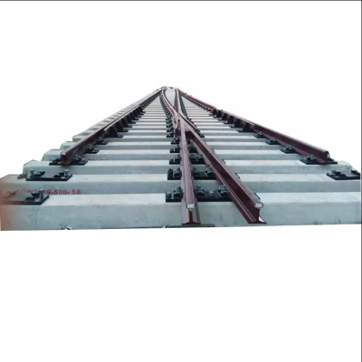 Railway Switch Railroad Turnout railway sleepers switch turnout for railway parts and accessories