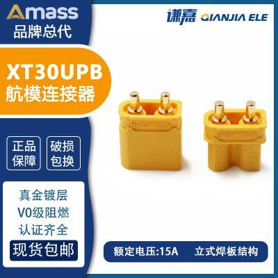 Amass  XT30UPB-F/M for PCB weld15A battery connector