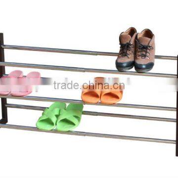 wooden shoe rack