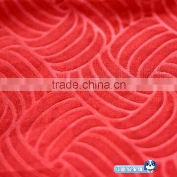 Cheapest polyester embossing waterproof Grinding wool fabrics