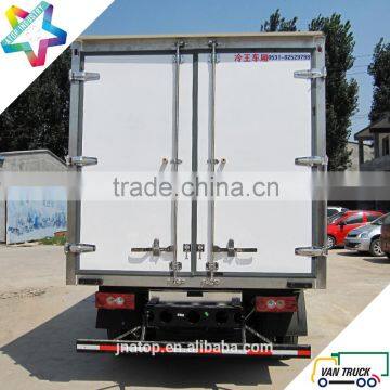 Foton Ollin 4.3m Refrigerated Truck Body With Stainless Steel Meat Hanging Hook Meat Hook Reefer Truck photo-4
