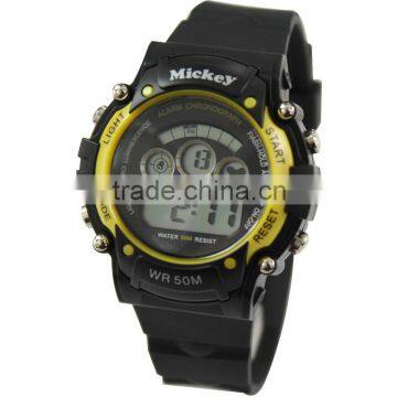 Popular Pink Children Kids Students Teenagers Lovely Sports Xmas Gift Hours Digital LED Wrist Hand Watches, Free & Drop Shipping photo-5