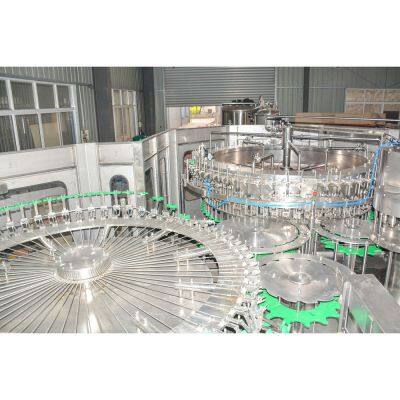 Plastic Pet Bottle CSD Carbonated Soft Drink Beverage Filling Botlting Machine/ Monoblock/ Production Line photo-2
